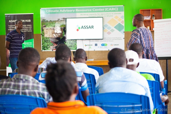 ASSAR supports dry season agriculture in semi-arid Ghana with Climate Advisory Resource Centres