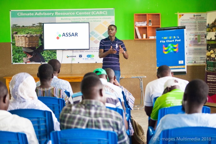 ASSAR supports dry season agriculture in semi-arid Ghana with Climate Advisory Resource Centres